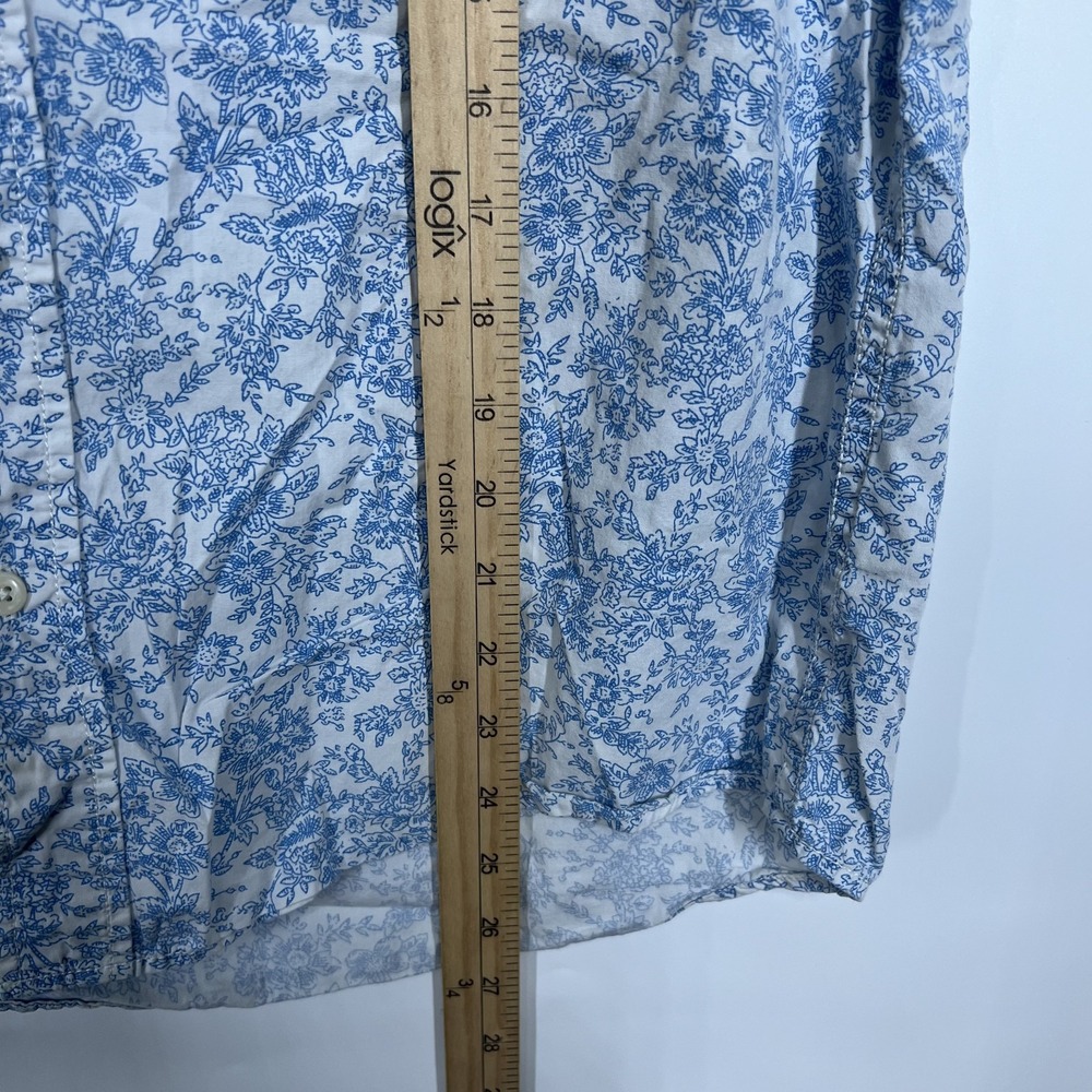 Christian Audigier Shirt Mens S Floral Ed Hardy Y2K Grunge Vintage Embroidered - Picture 8 of 9
